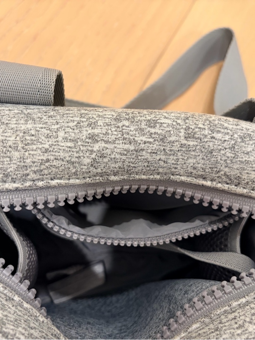 Dagne Dover Landon carryall in heather grey, xs extra small - Picture 3 of 3